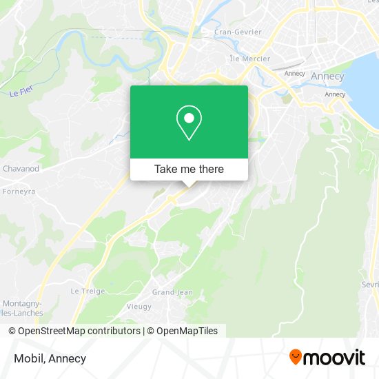 Mobil map