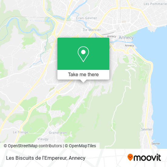 Les Biscuits de l'Empereur map