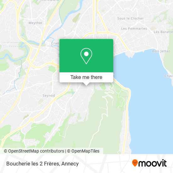 Boucherie les 2 Frères map