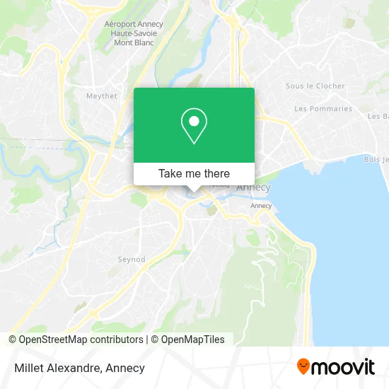 Millet Alexandre map