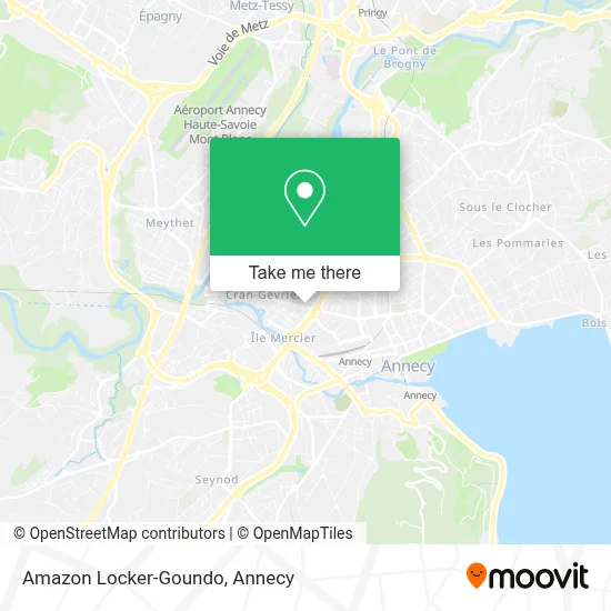 Amazon Locker-Goundo map