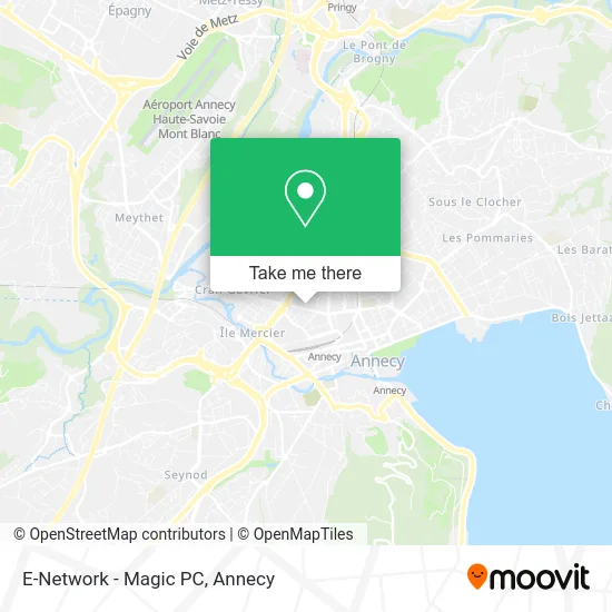 E-Network - Magic PC map