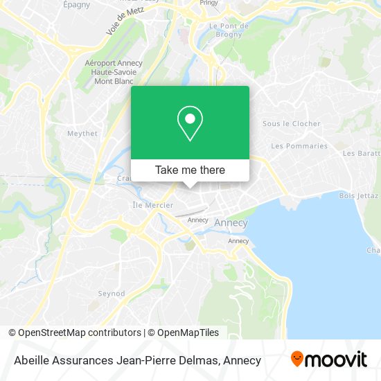 Abeille Assurances Jean-Pierre Delmas map