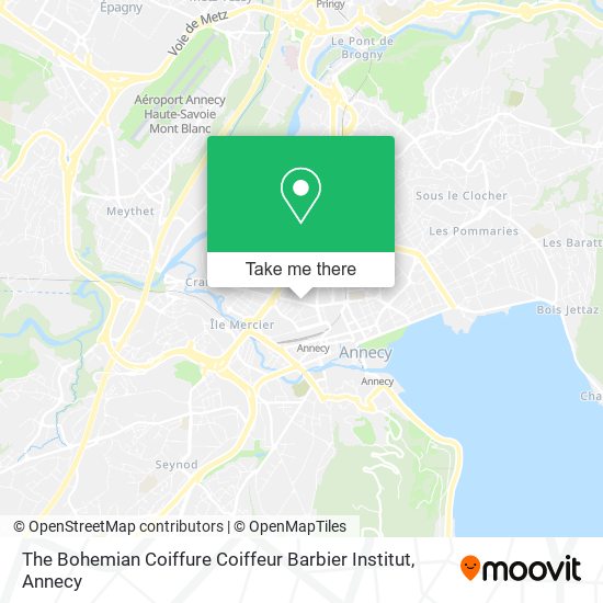 The Bohemian Coiffure Coiffeur Barbier Institut map