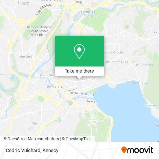 Cédric Vuichard map