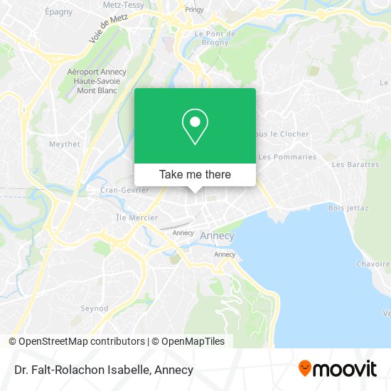 Dr. Falt-Rolachon Isabelle map