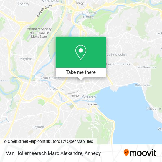 Van Hollemeersch Marc Alexandre map