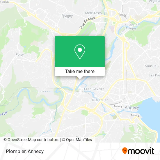 Plombier map