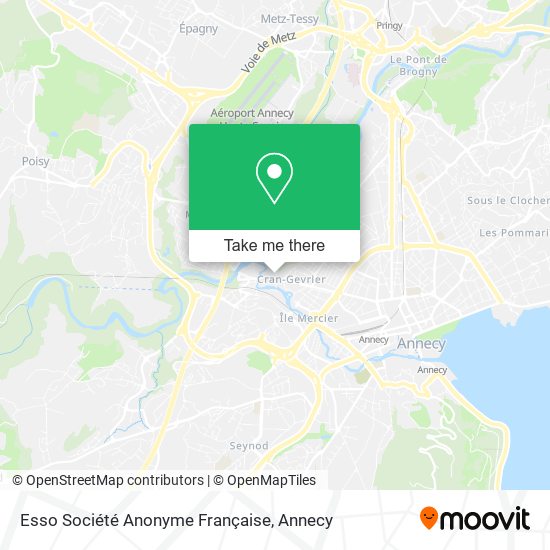 Esso Société Anonyme Française map