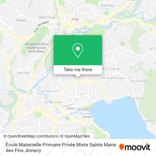 École Maternelle Primaire Privée Mixte Sainte Marie des Fins map