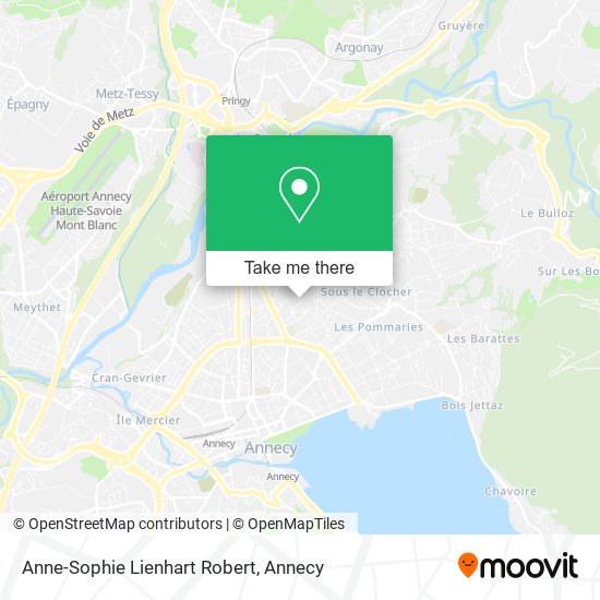 Anne-Sophie Lienhart Robert map