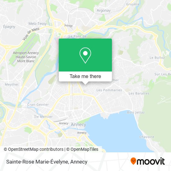 Sainte-Rose Marie-Évelyne map