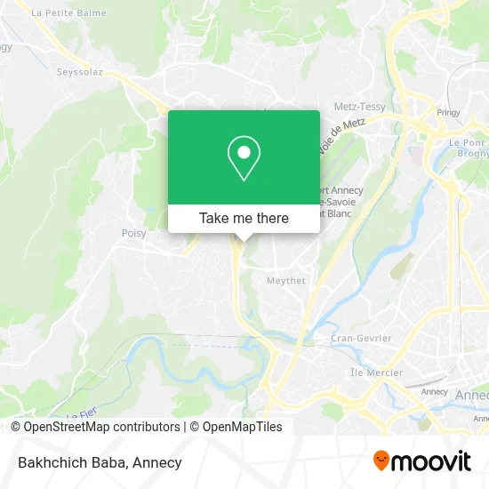 Bakhchich Baba map