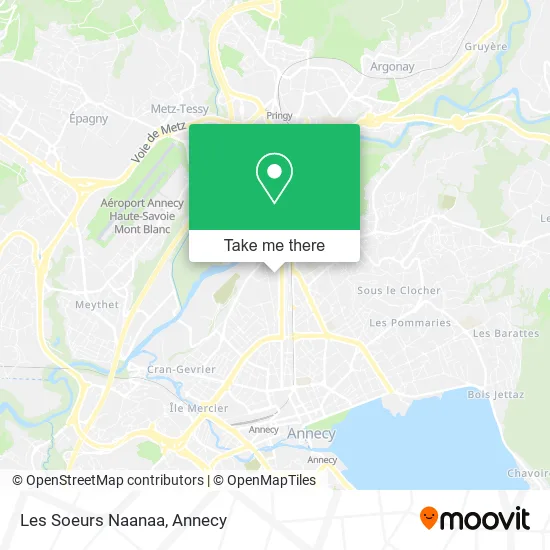 Les Soeurs Naanaa map