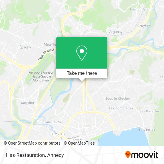 Has-Restauration map