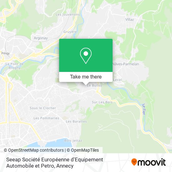 Seeap Société Européenne d'Equipement Automobile et Petro map