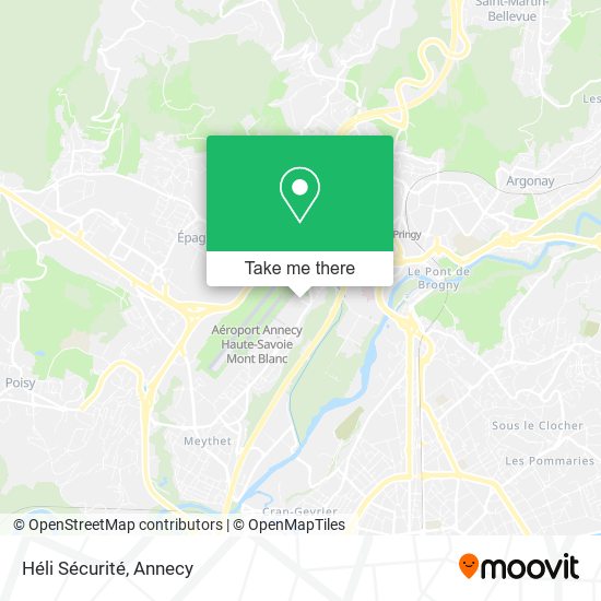 Héli Sécurité map