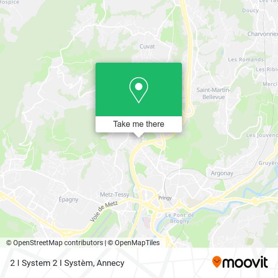 2 I System 2 I Systèm map