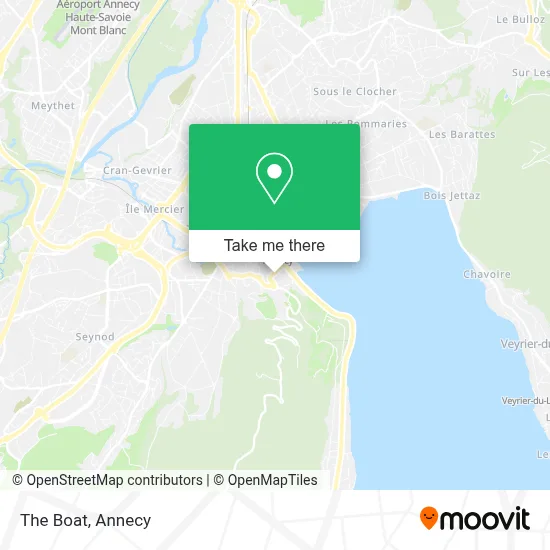 The Boat map