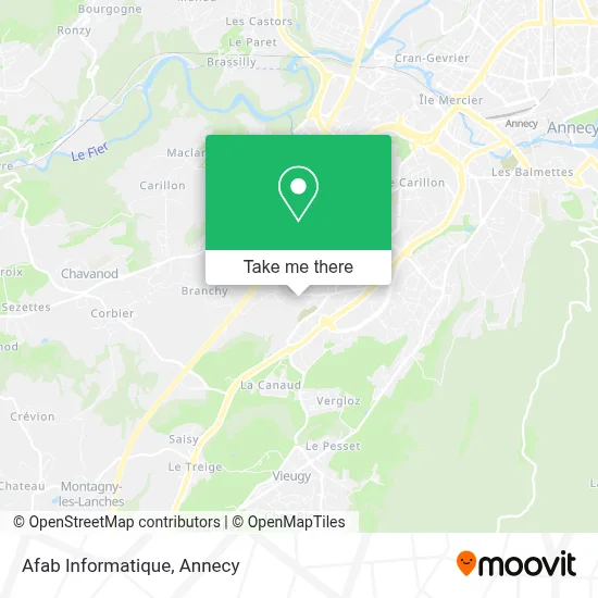 Afab Informatique map