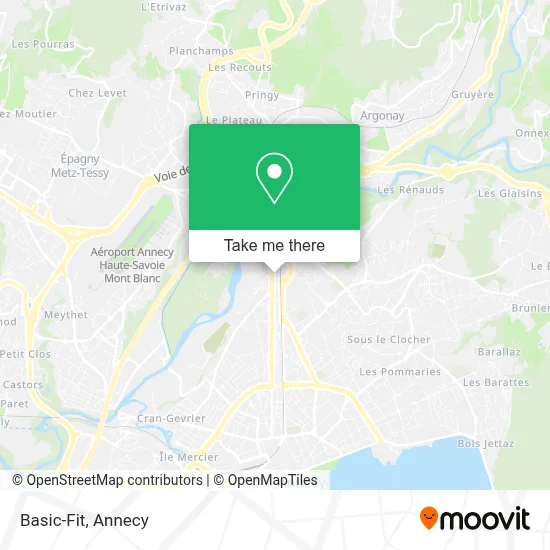 Basic-Fit map