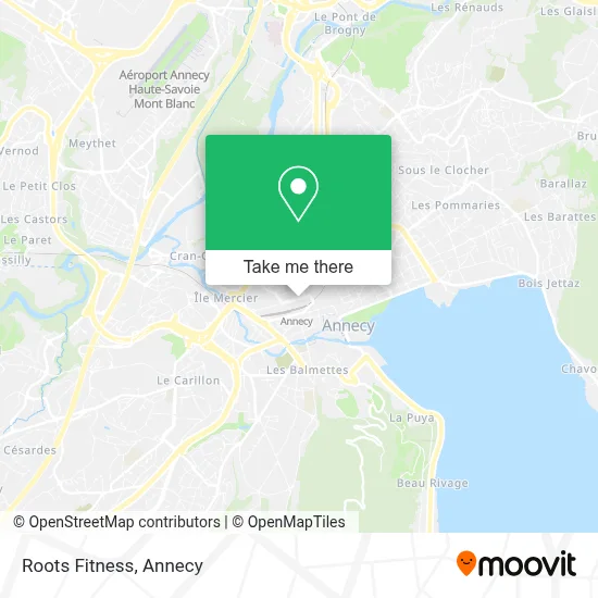 Roots Fitness map
