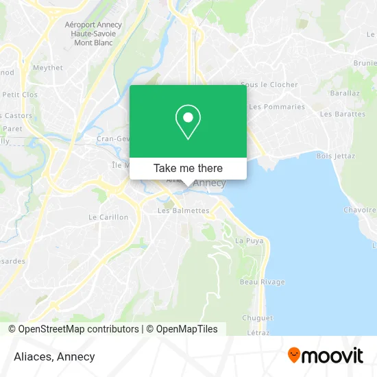 Aliaces map