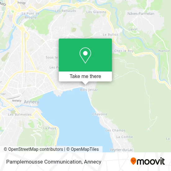 Pamplemousse Communication map