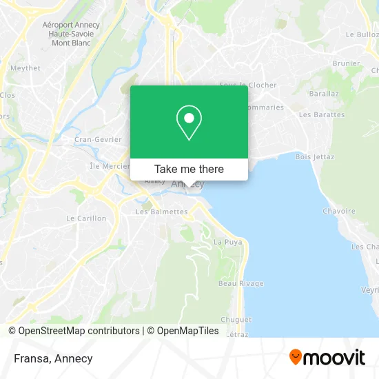 Fransa map