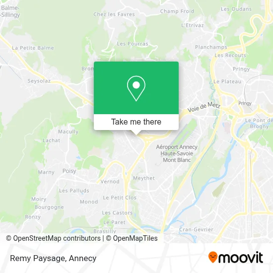 Remy Paysage map