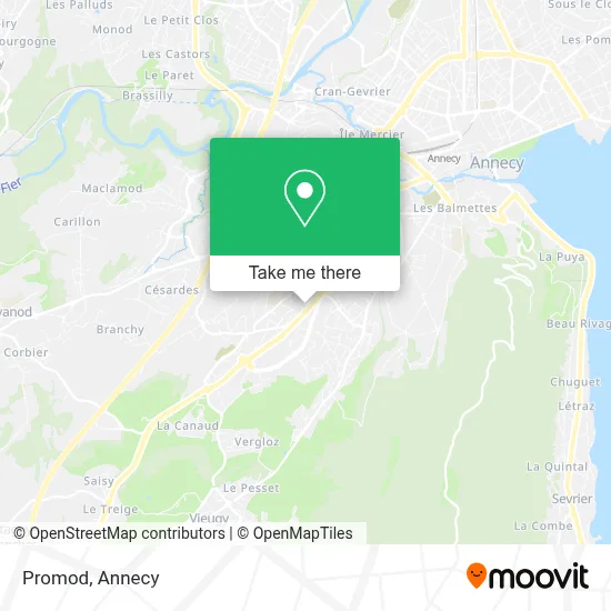 Promod map
