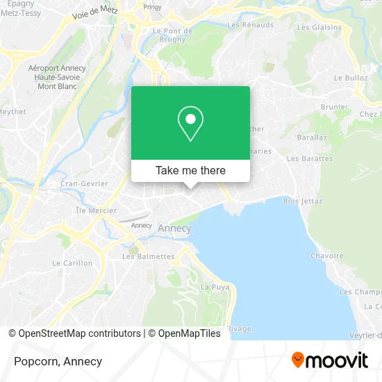 Popcorn map