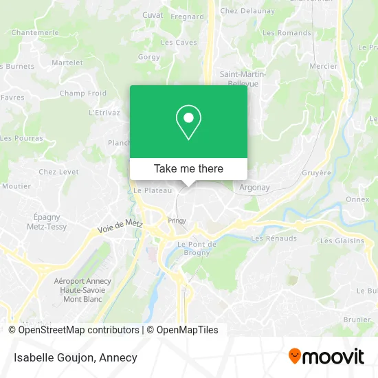 Isabelle Goujon map