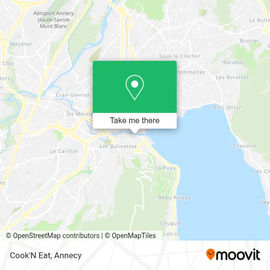 Cook'N Eat map