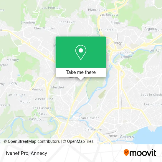 Ivanef Pro map