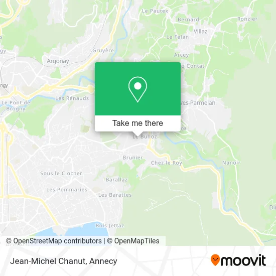 Jean-Michel Chanut map