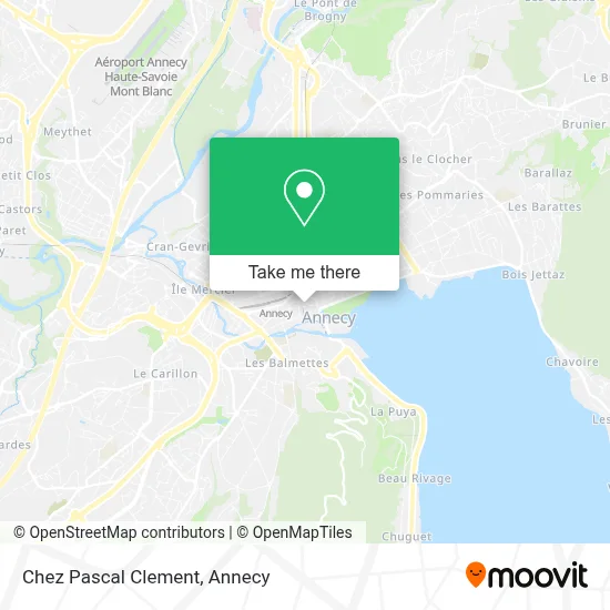 Chez Pascal Clement map