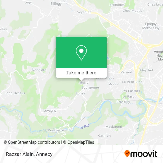 Razzar Alain map