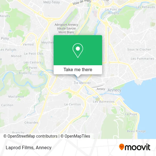Laprod Films map