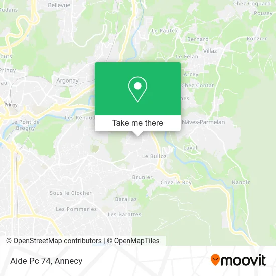 Aide Pc 74 map