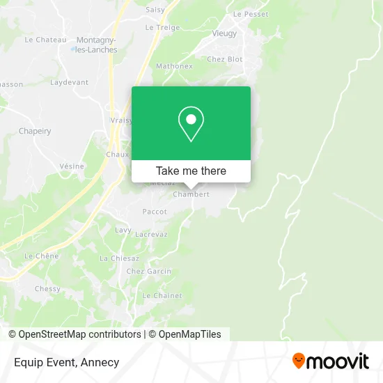 Equip Event map