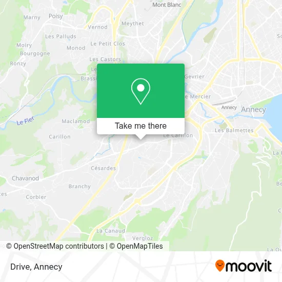 Drive map