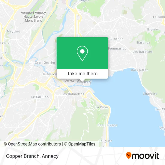 Copper Branch map