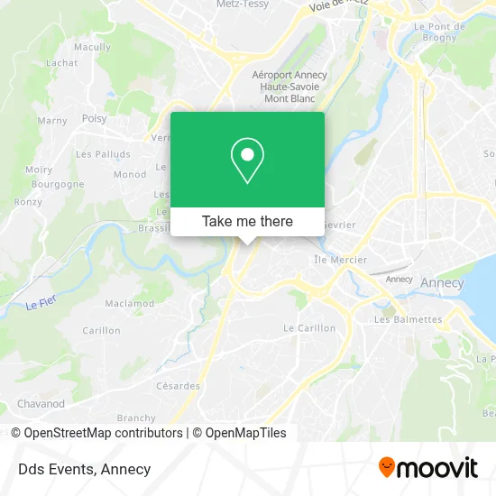 Dds Events map