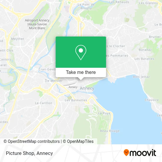 Picture Shop map