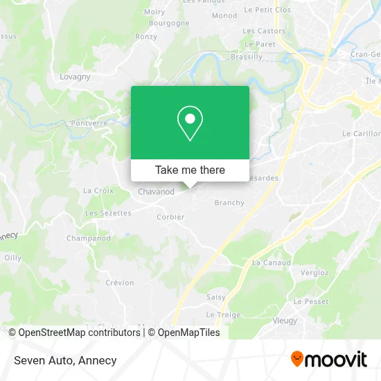 Seven Auto map