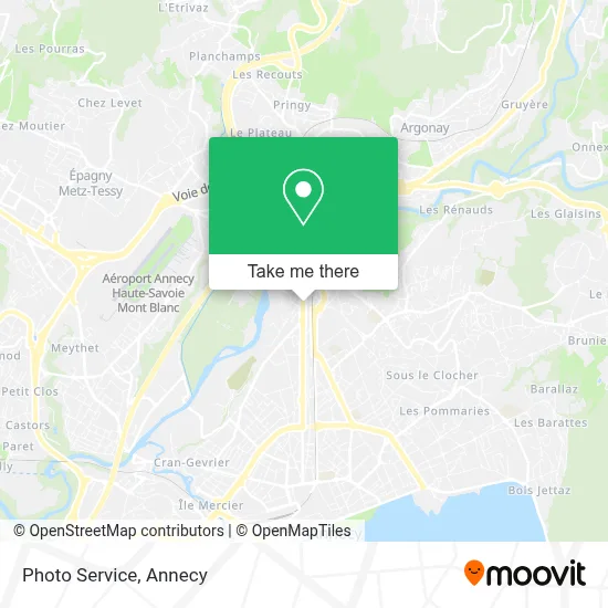 Photo Service map