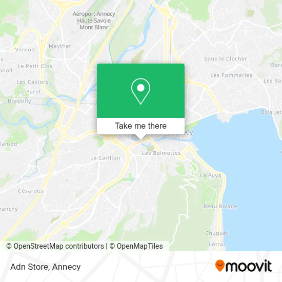 Adn Store map