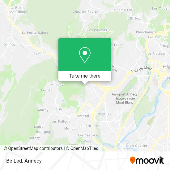 Be Led map