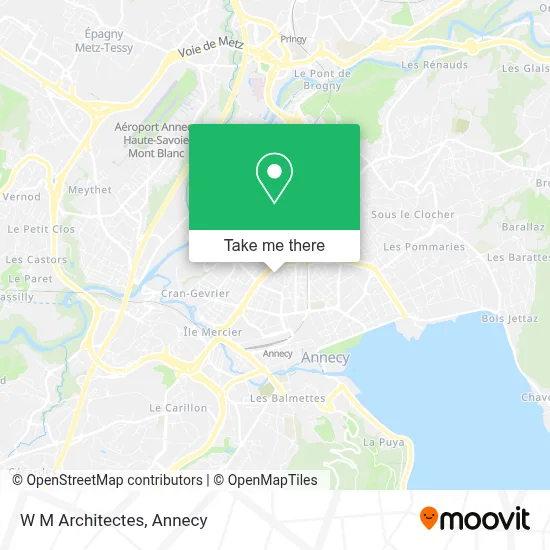 W M Architectes map